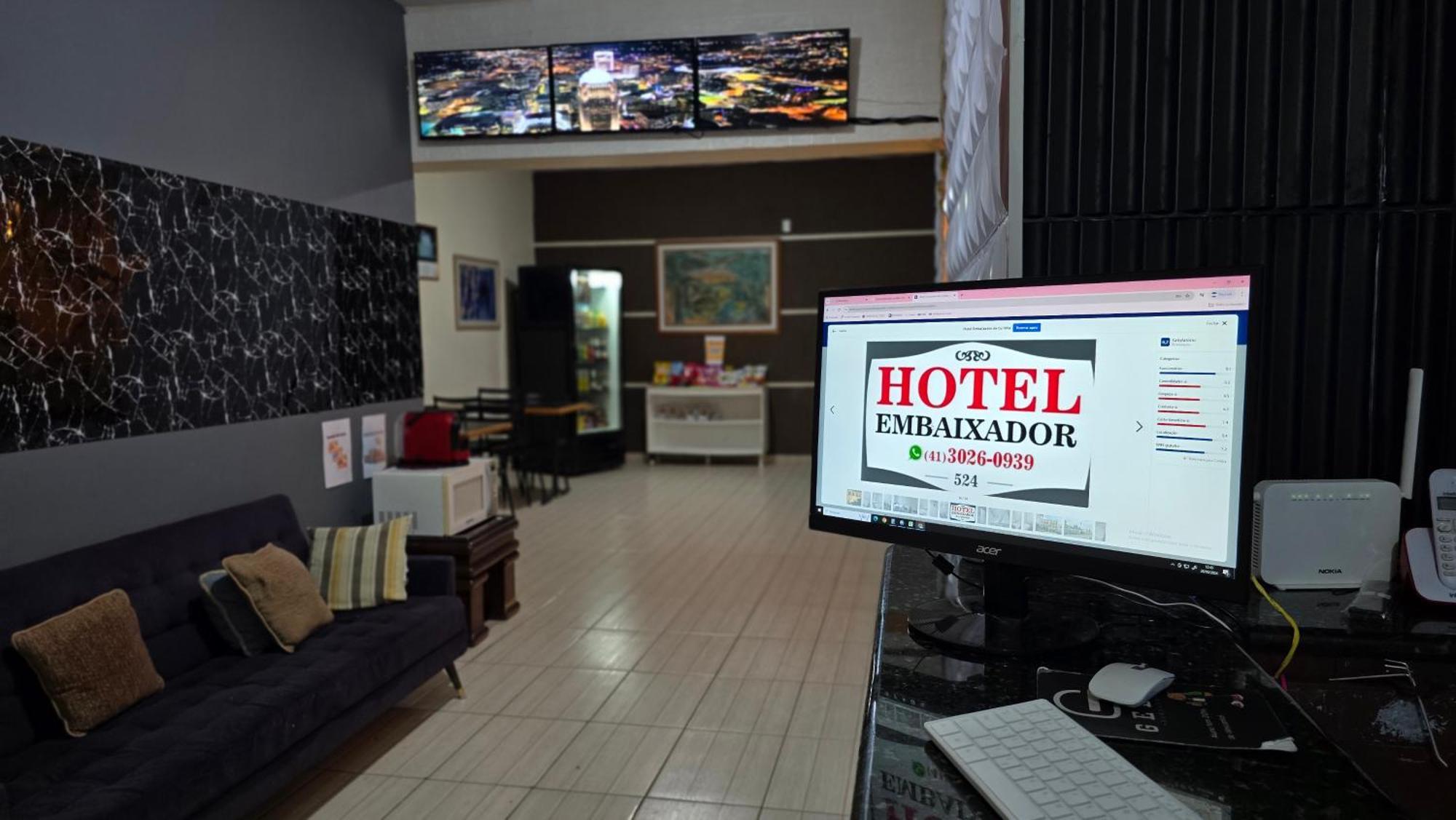 Hotel Embaixador De Curitiba Esterno foto